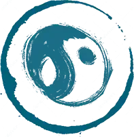 Symbole yin yang illustrant l'équilibre énergétique et la santé corps-esprit