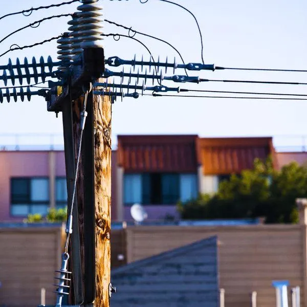 Power lines outside of bedroom that could disrupt your sleep 