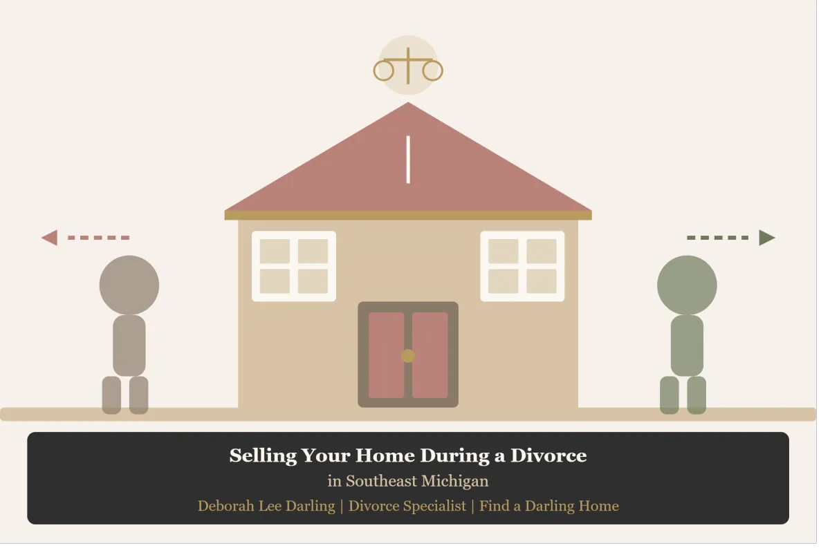 Selling home during divorce Southeast Michigan Deborah Lee Darling divorce specialist
