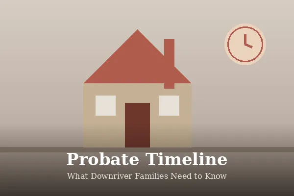Probate timeline for selling an inherited home in Michigan