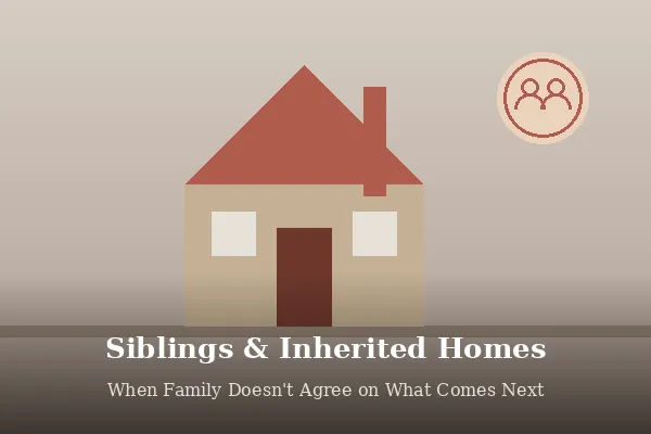 Inherited a House With Siblings Who Disagree? Here's What to Do