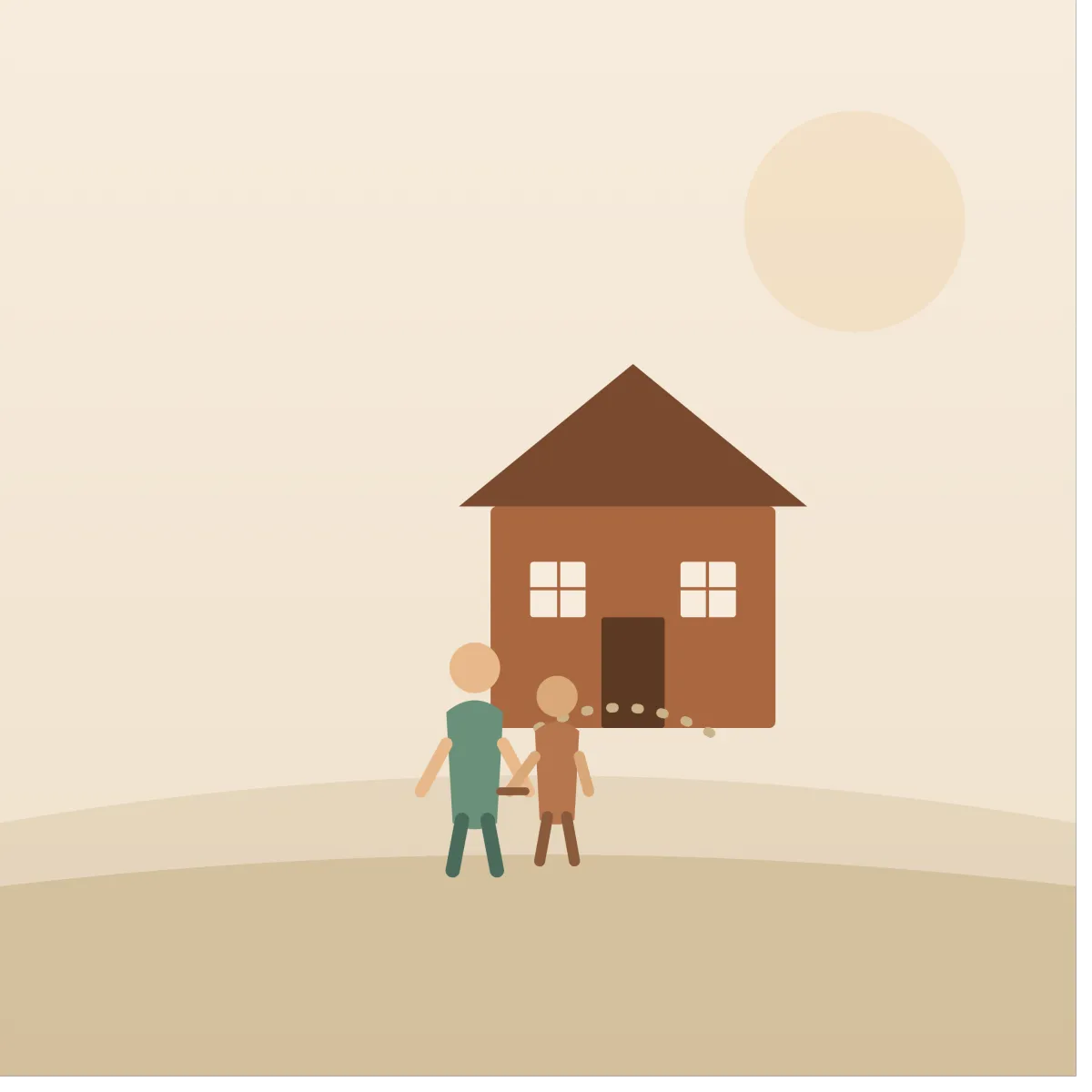 Adult children helping aging parents downsize their Southeast Michigan home