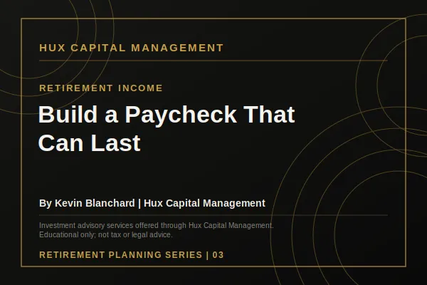 Build a Paycheck That Can Last