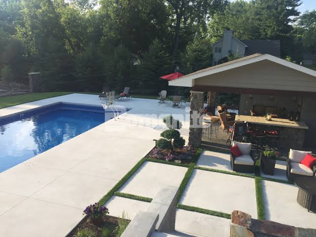 Minot Concrete builds and installs Pool Deck