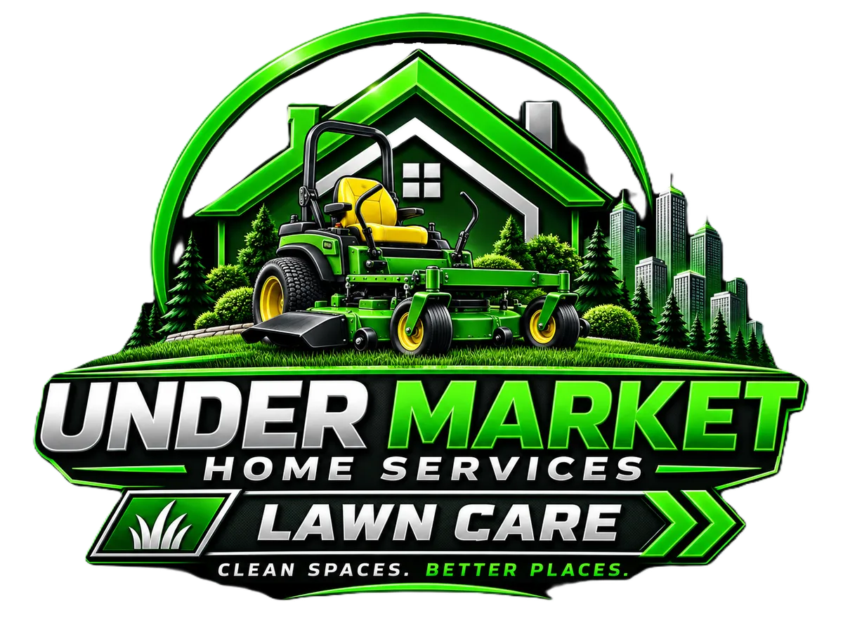 Residential lawn care service in Edmonton by Under Market Home Services