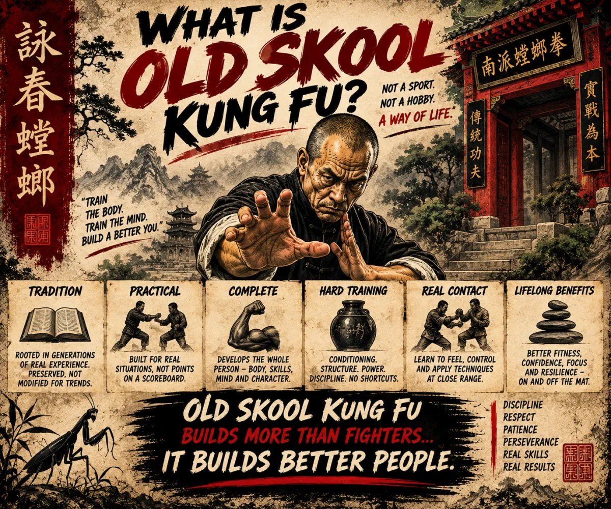 JB - What Is Old School Kung Fu?