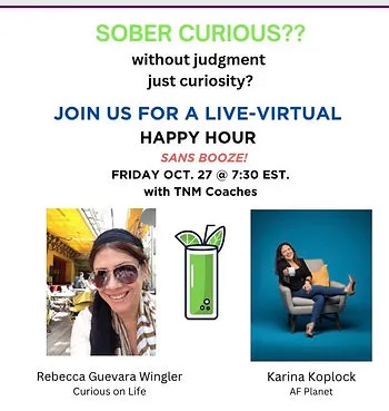 Virtual AF Fiesta / Alcohol Free Happy Hour Tonight!! 7:30 est