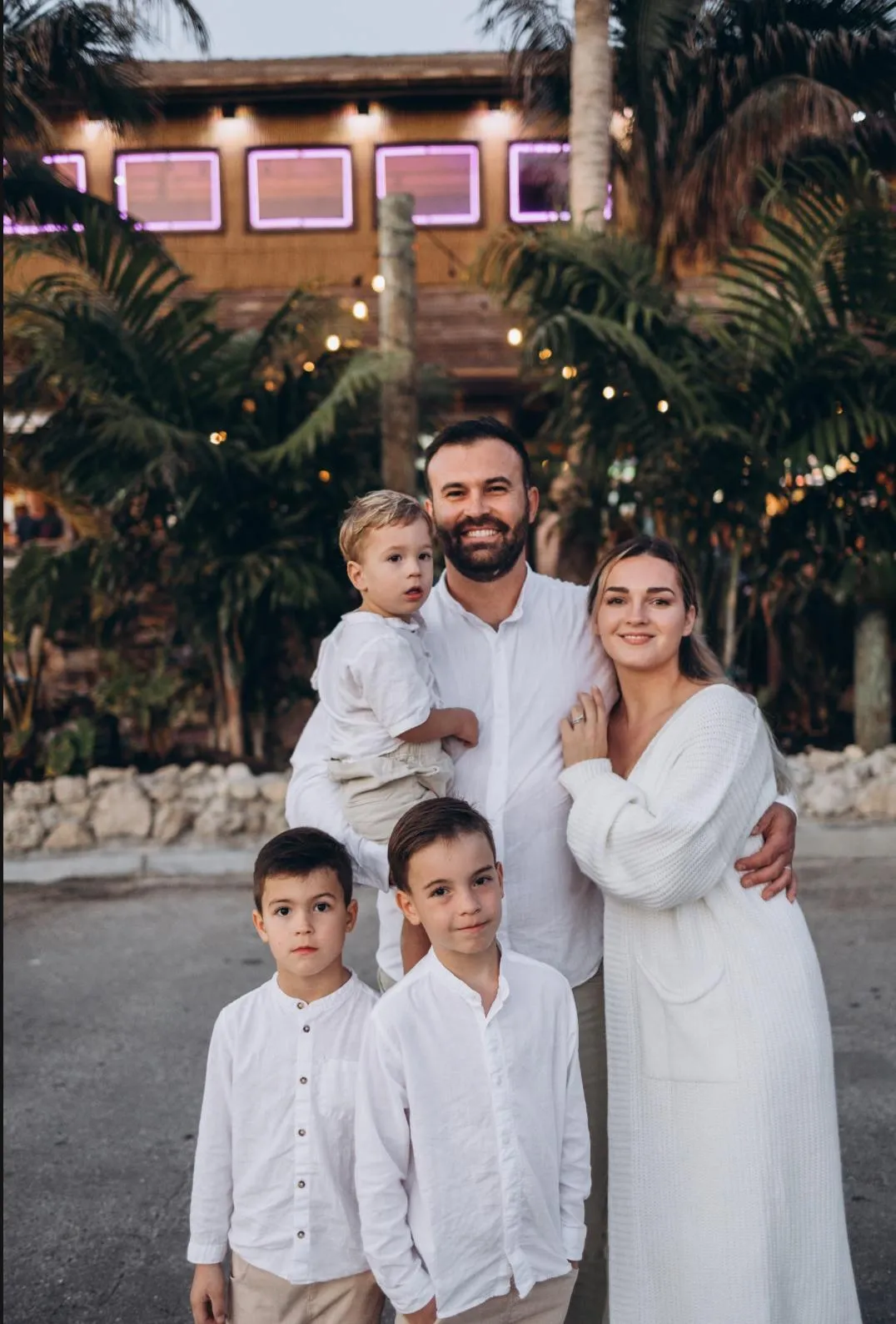 Photo of Ivan and his family as the face of Gutter Solutions of NEPA