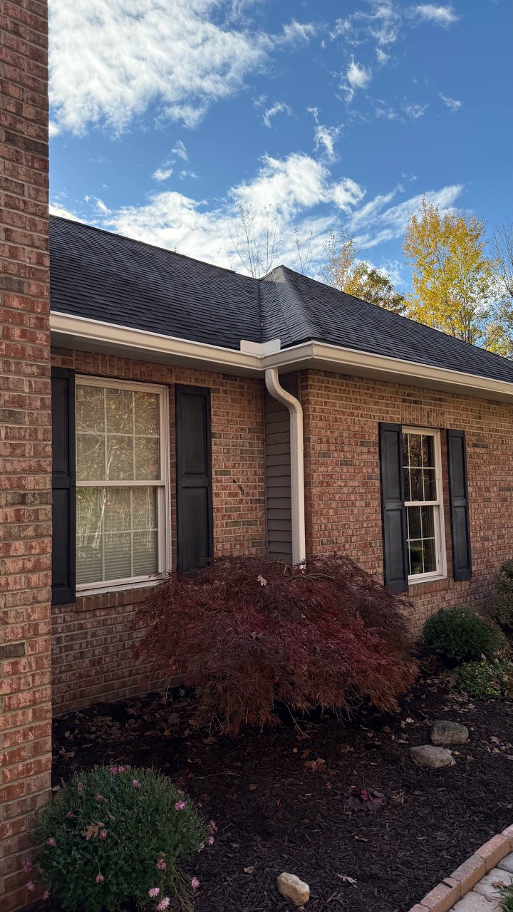Hazleton PA historic home with seamless aluminum gutters installed by Gutter Solutions of NEPA
