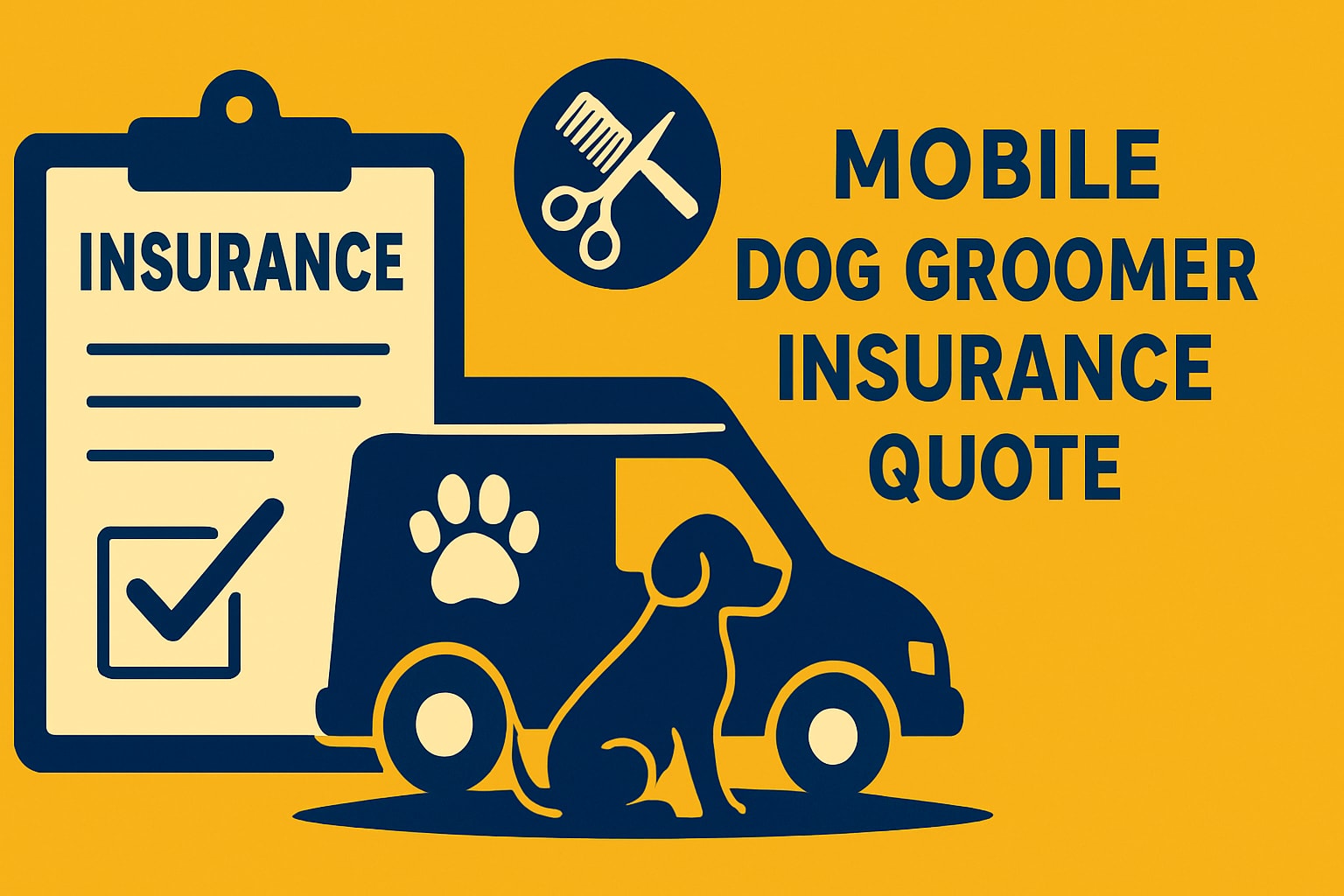Dog grooming insurance