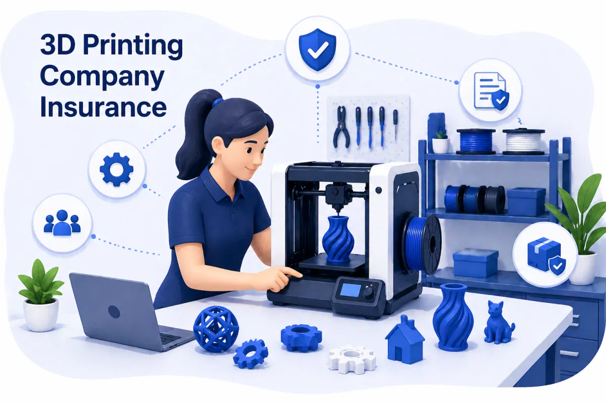 3d Printing Company Insurance