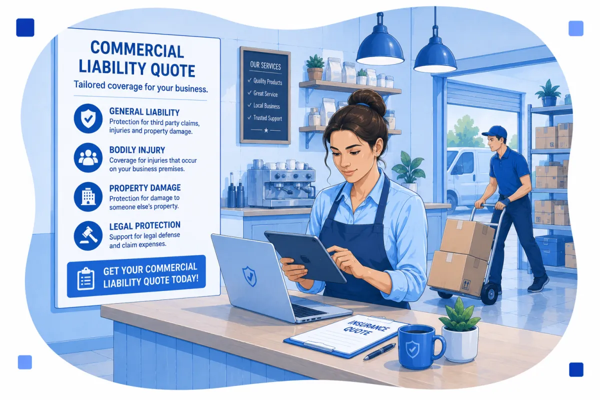 Commercial general liability quote
