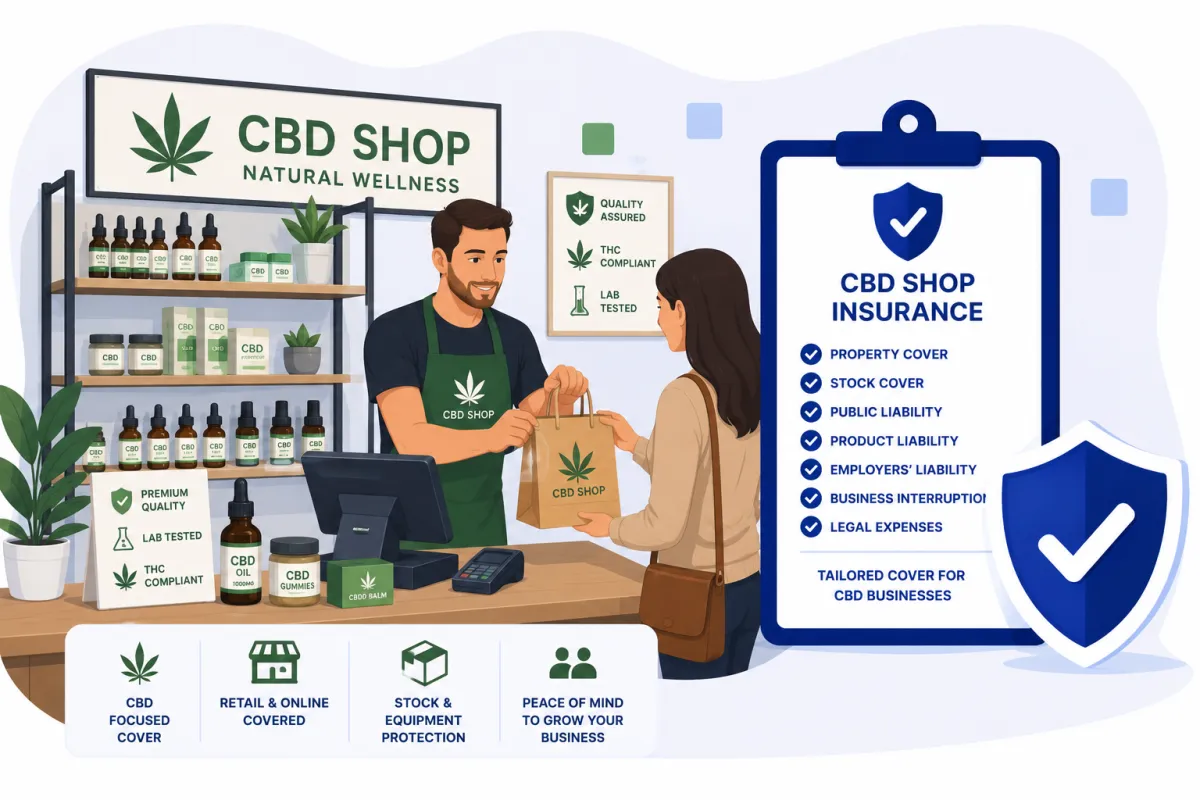 CBD Shop Insurance UK