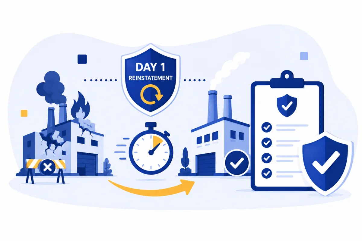 Day One Reinstatement vs Reinstatement & Indemnity UK