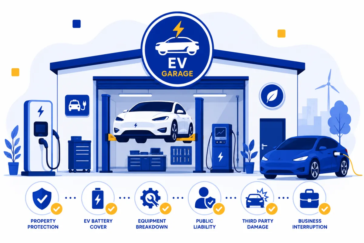 EV Garage Insurance UK | Electric Vehicle Repair Cover