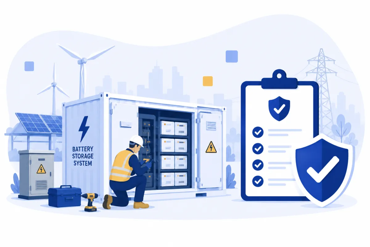 Battery Storage Installer & EPC Contractor Insurance | UK