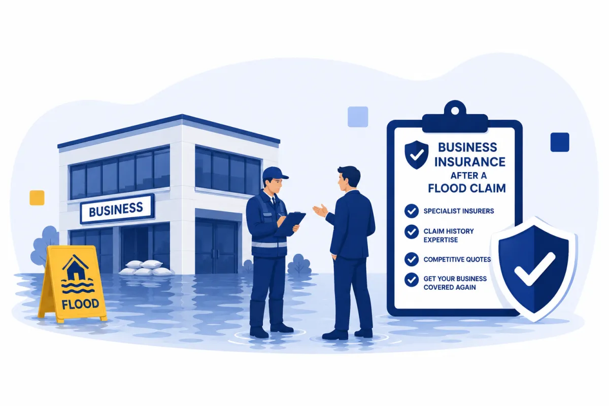 Business Insurance After a Flood Claim UK | Specialist Broker
