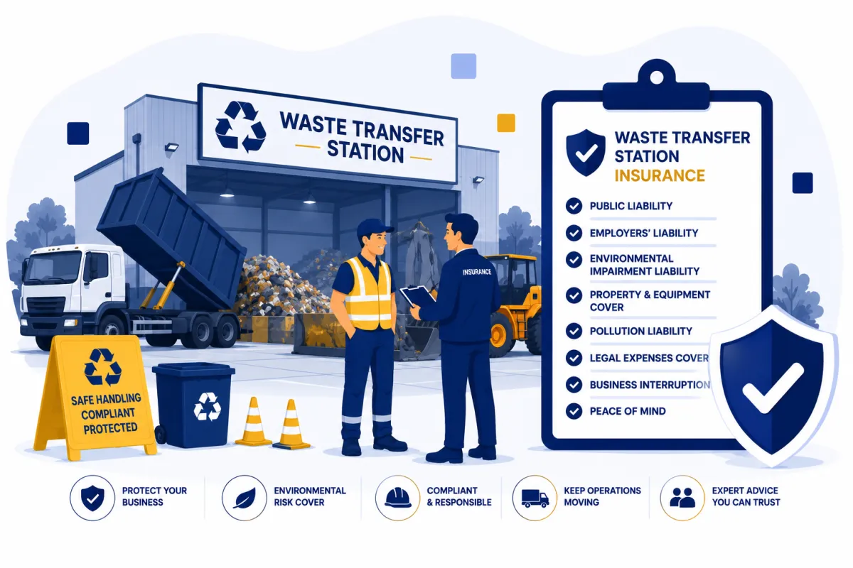 Waste Transfer Station Insurance UK | Specialist Broker