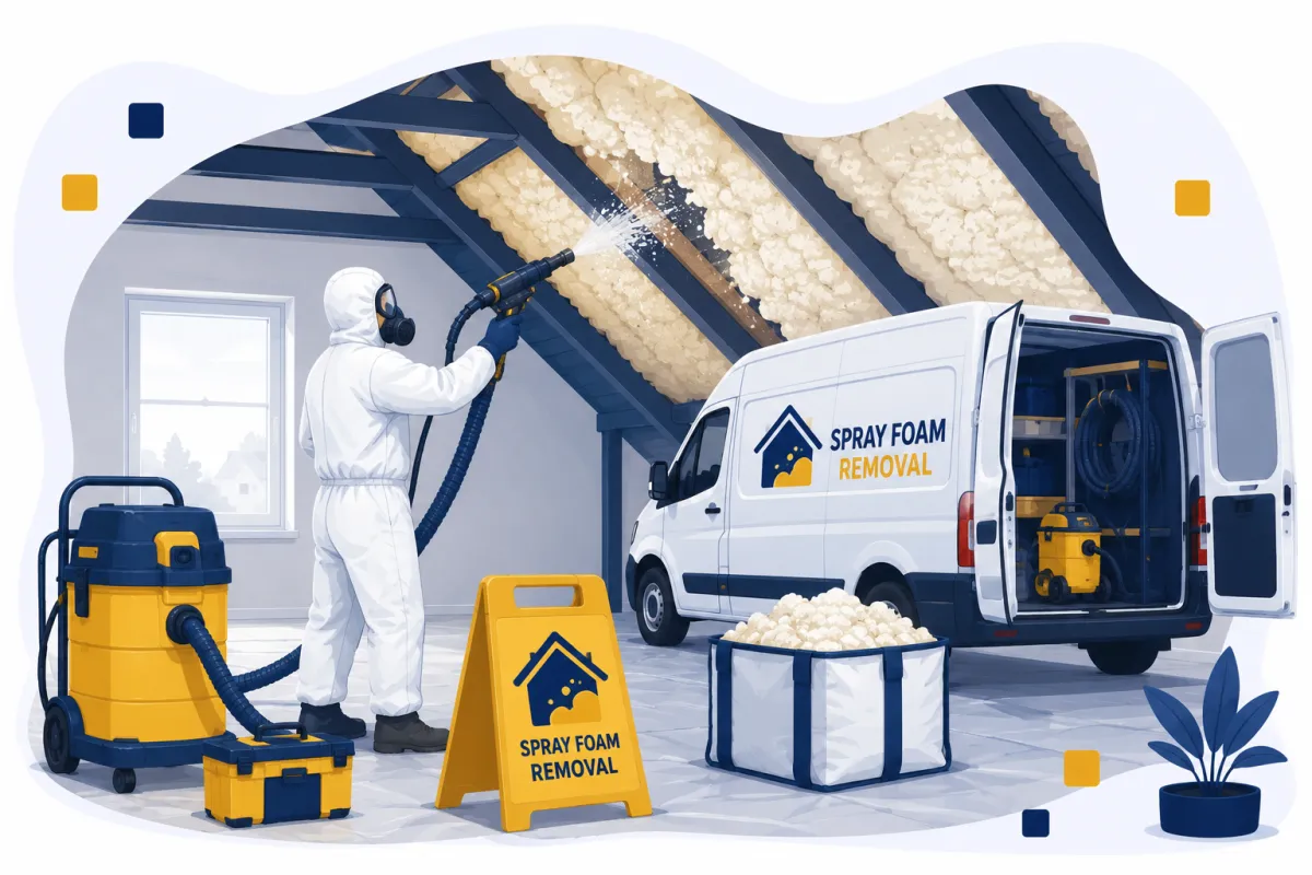 Spray Foam Removal Insurance UK | Specialist Broker