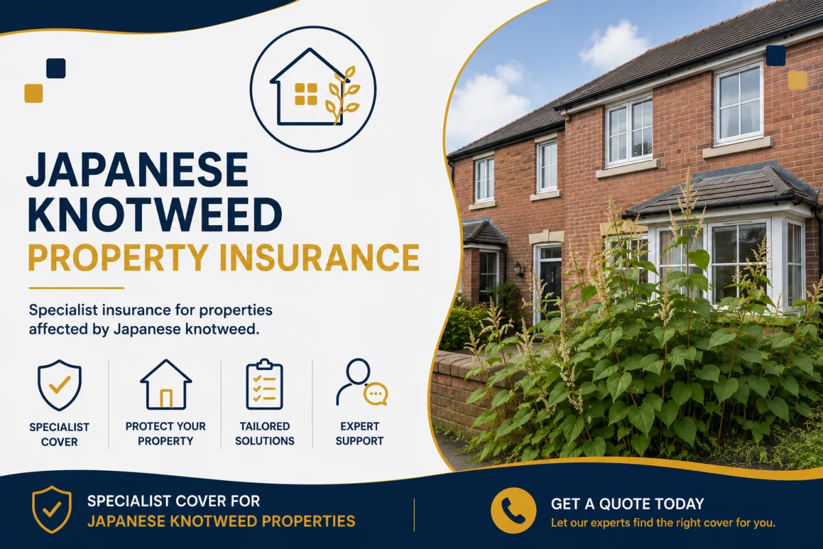 Japanese Knotweed & Property Insurance UK | The Real Cover