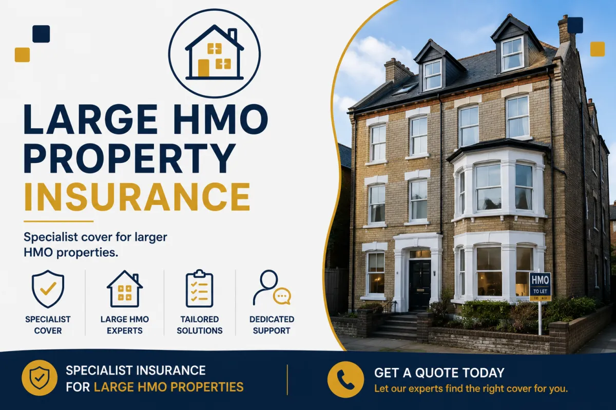 Large HMO Insurance UK 2026: Licensing, Cover & Costs