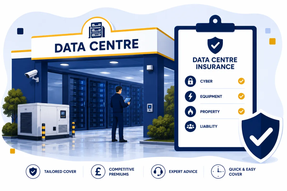 Data Centre Insurance UK 2026: Uptime, Fire & Liability