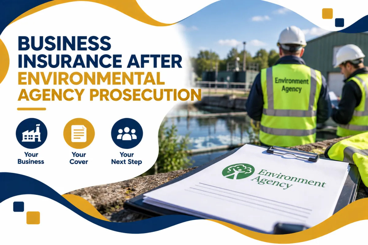 Business Insurance After an Environment Agency Prosecution or Permit Suspension UK 2026