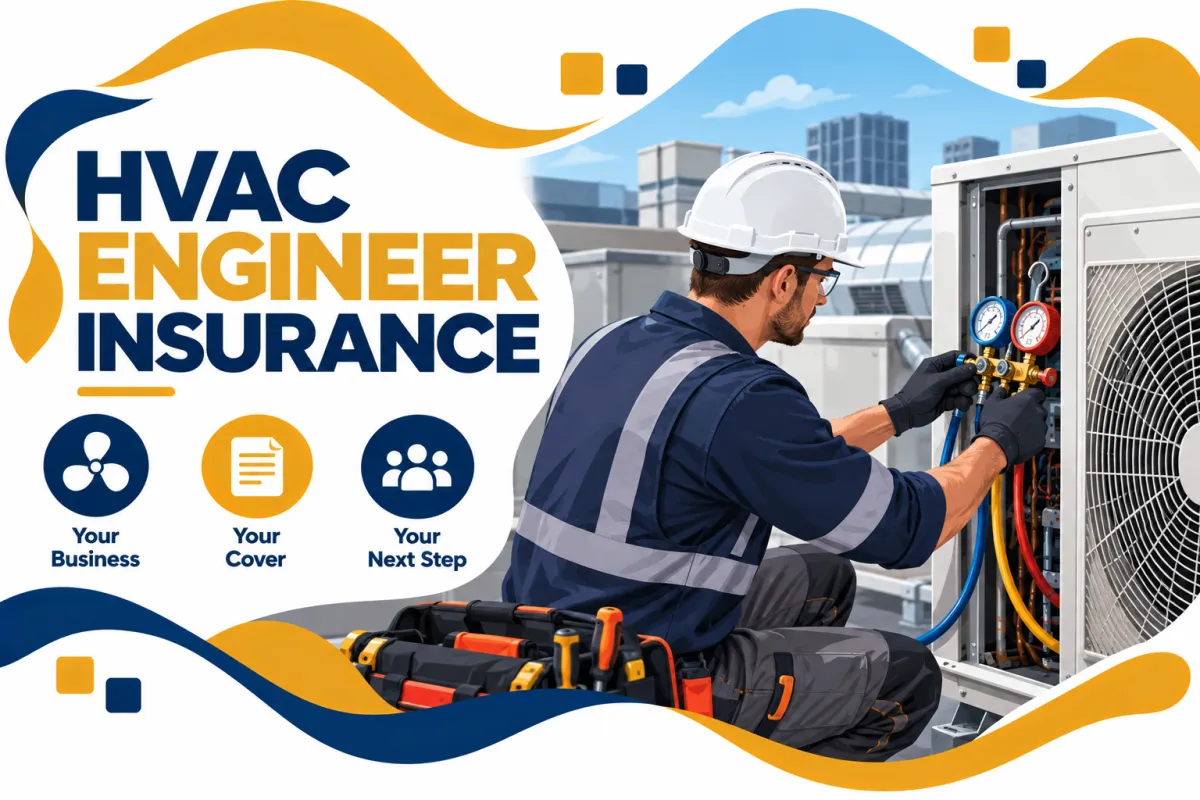 A HVAC engineer working