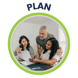 image of step 3, planning
