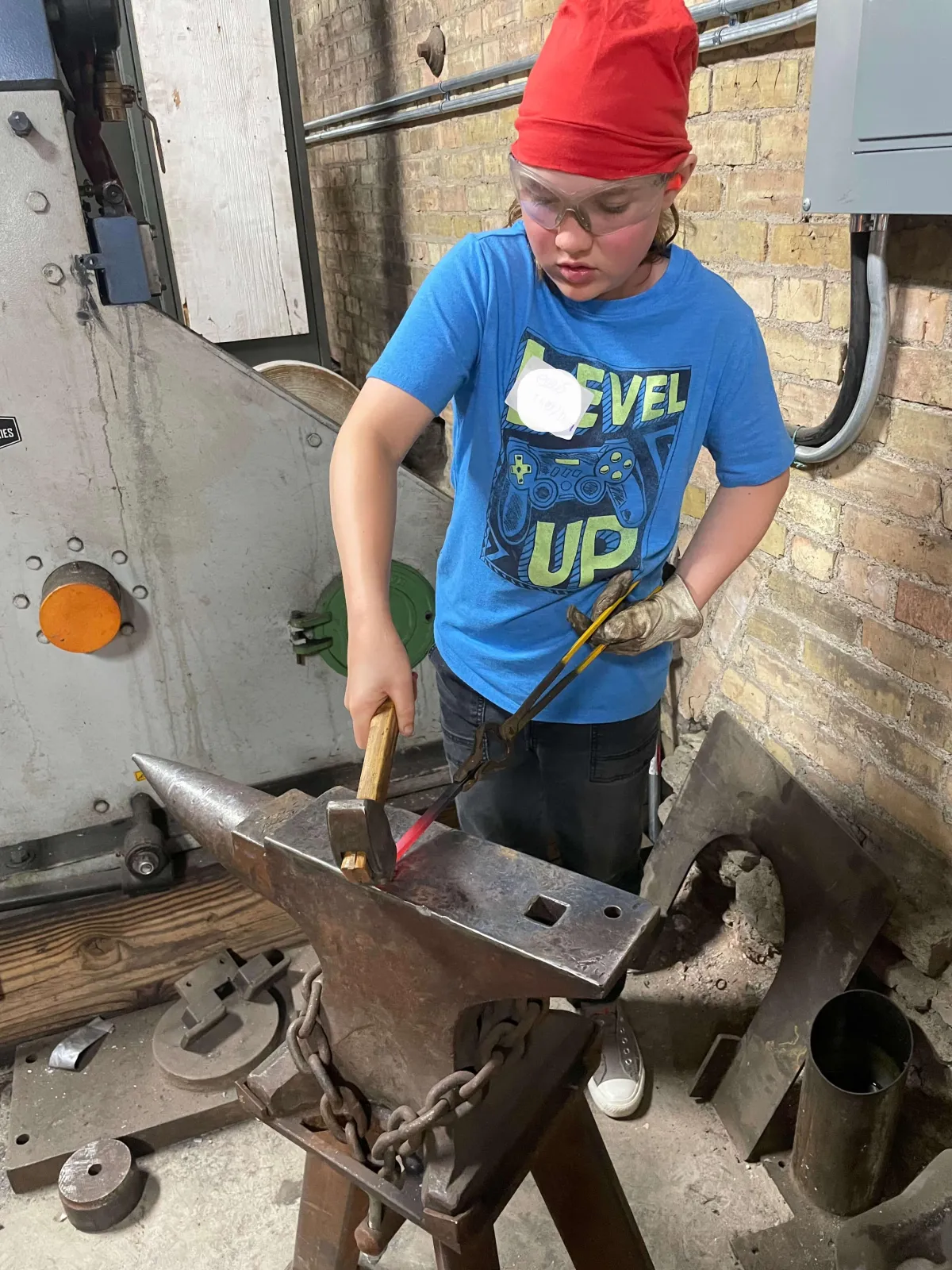 BIPOC blacksmithing, metal work, workshop Minneapolis