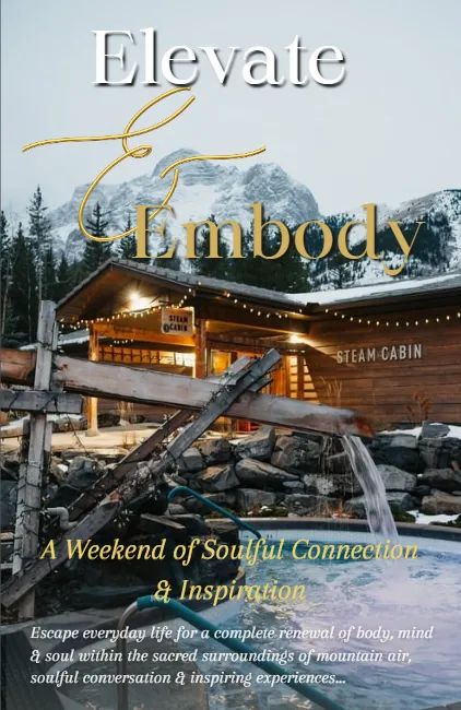 three woman sitting near the flower