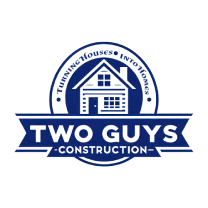 Two Guys Construction Brand Logo