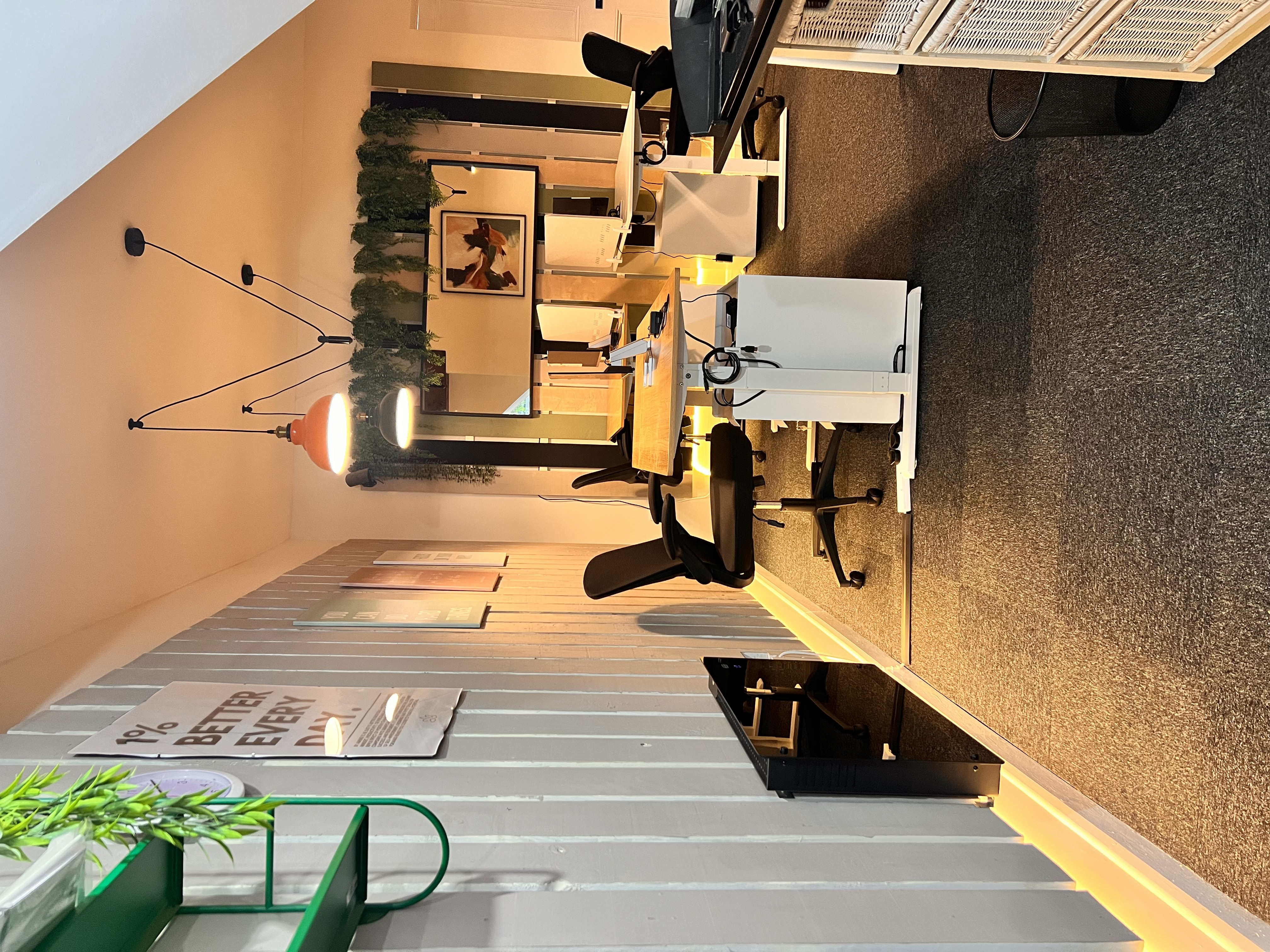 Dedicated desk booking Ashbourne 