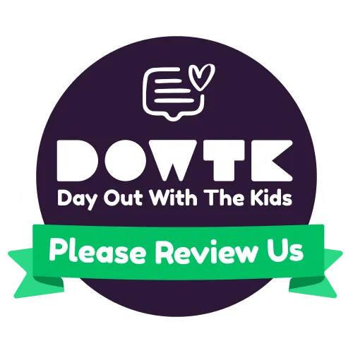 Days out with the kids leave a review logo
