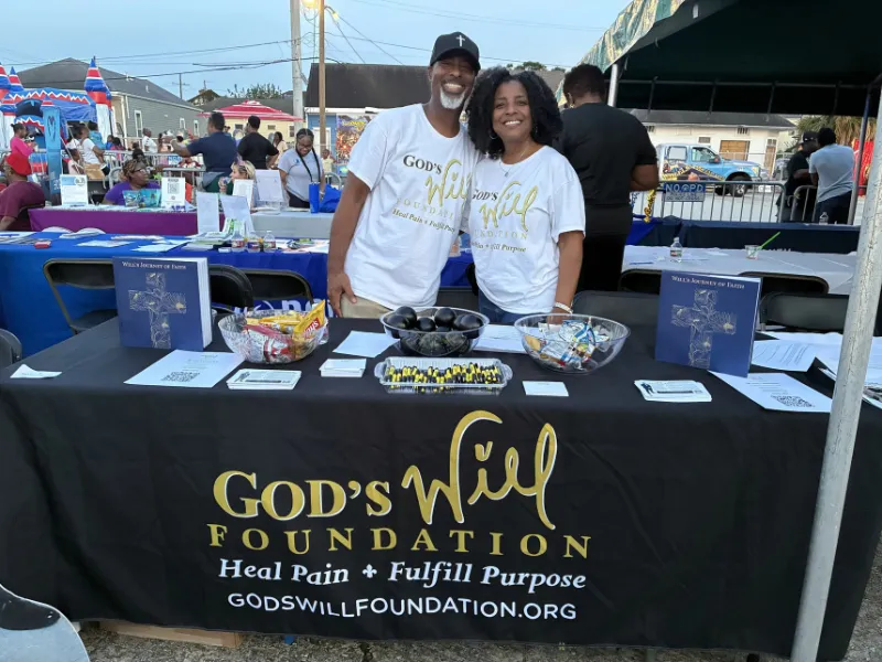 God’s Will Foundation team at New Hope BC Night Out in the Community event
