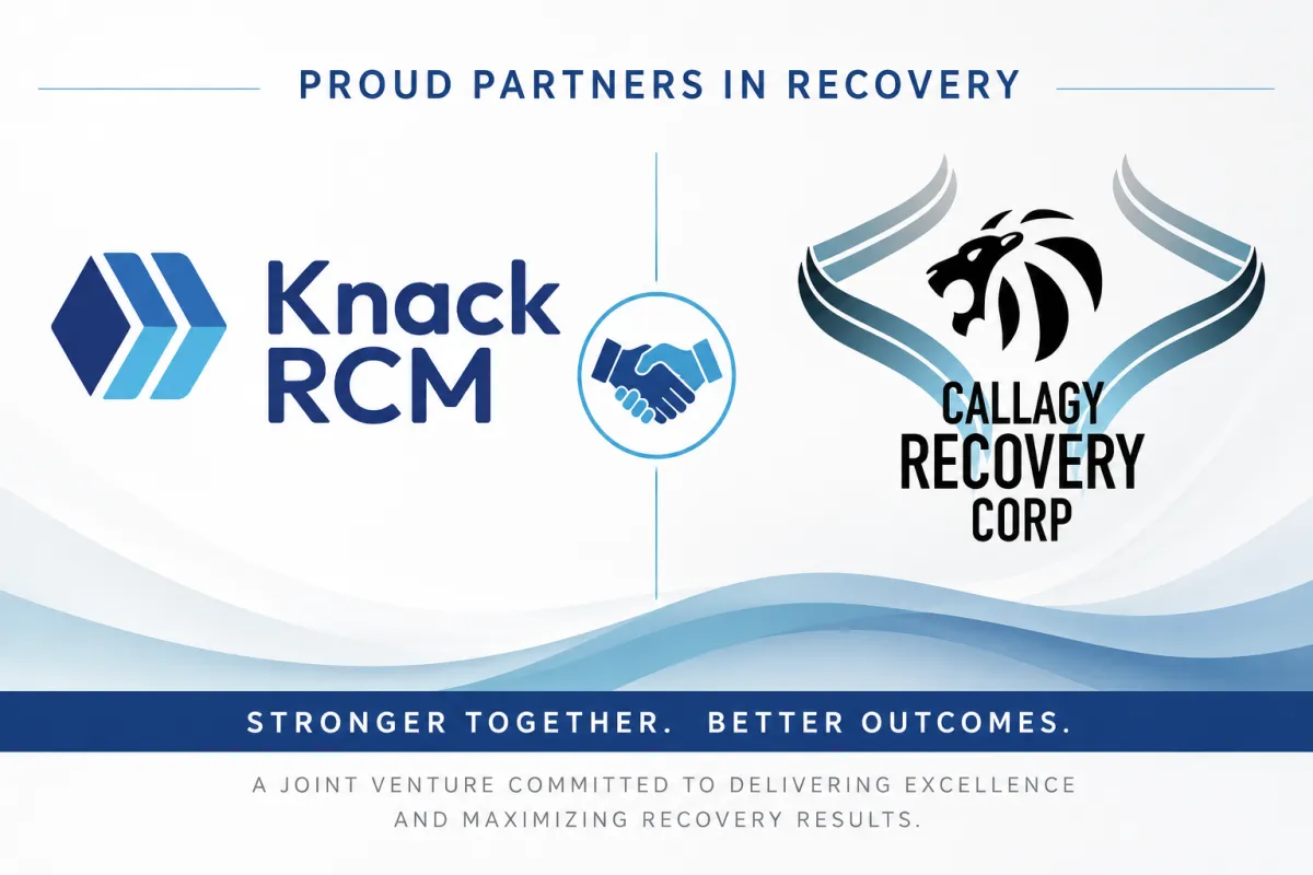 Knack RCM and Callagy Recovery partnership of medical and legal professionals