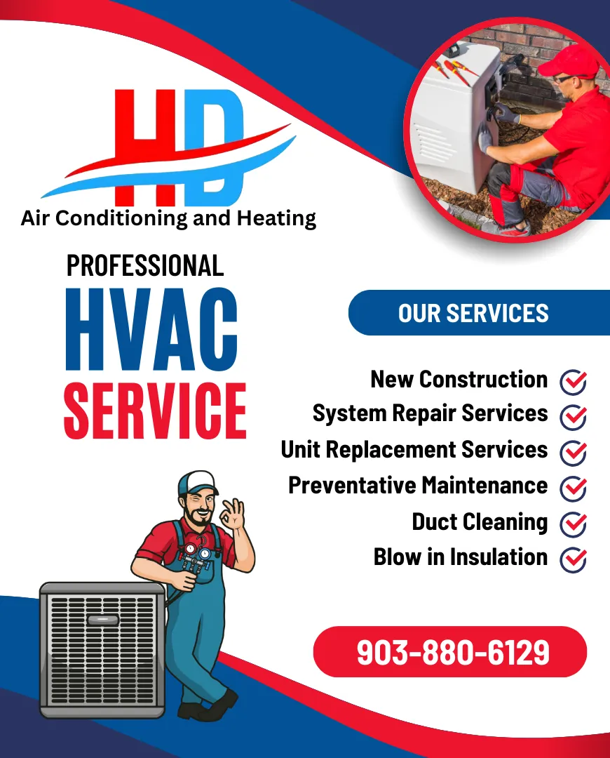 Auto-service bay with technician and service coupon graphic.