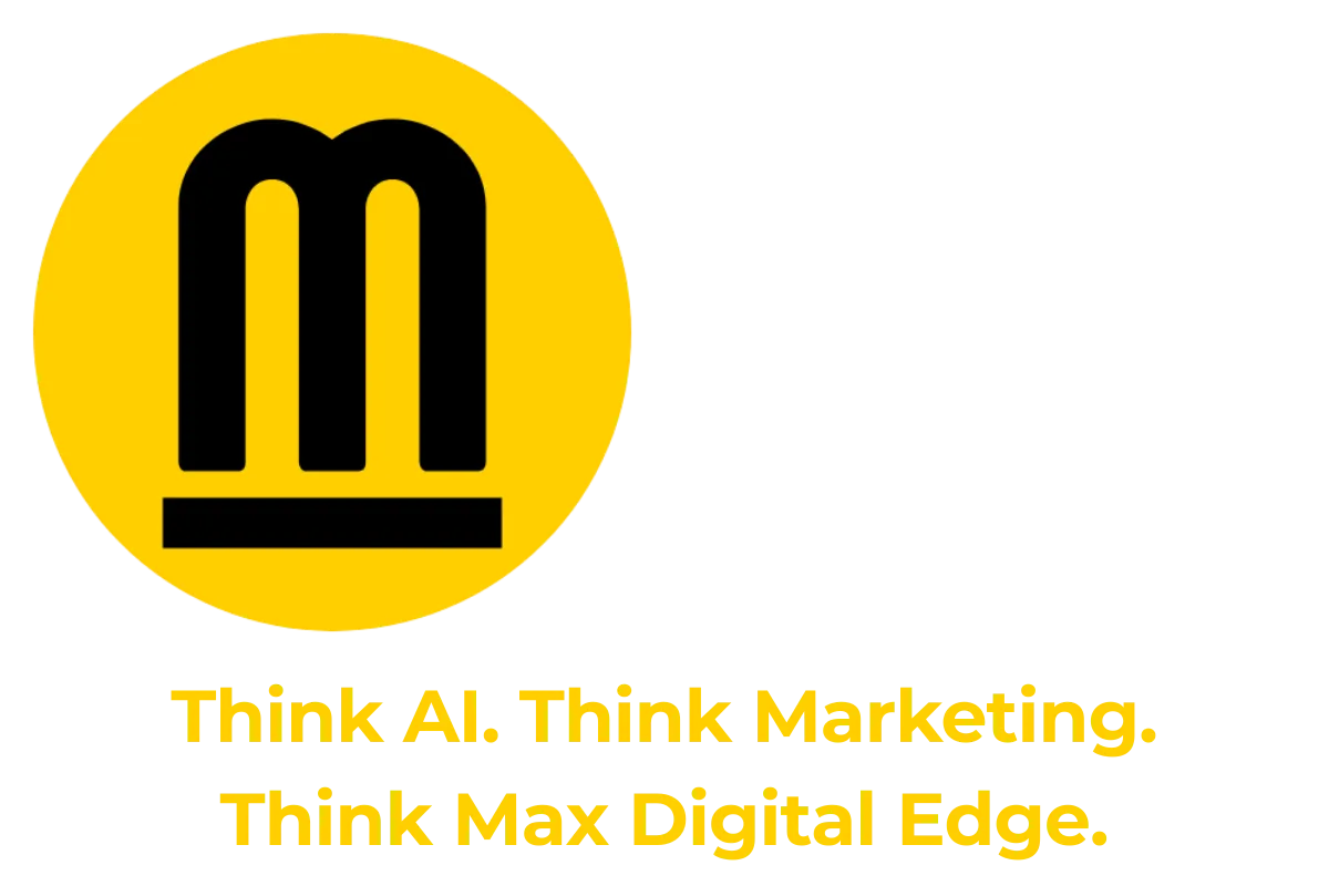 Max Digital Edge Logo with Tag Line