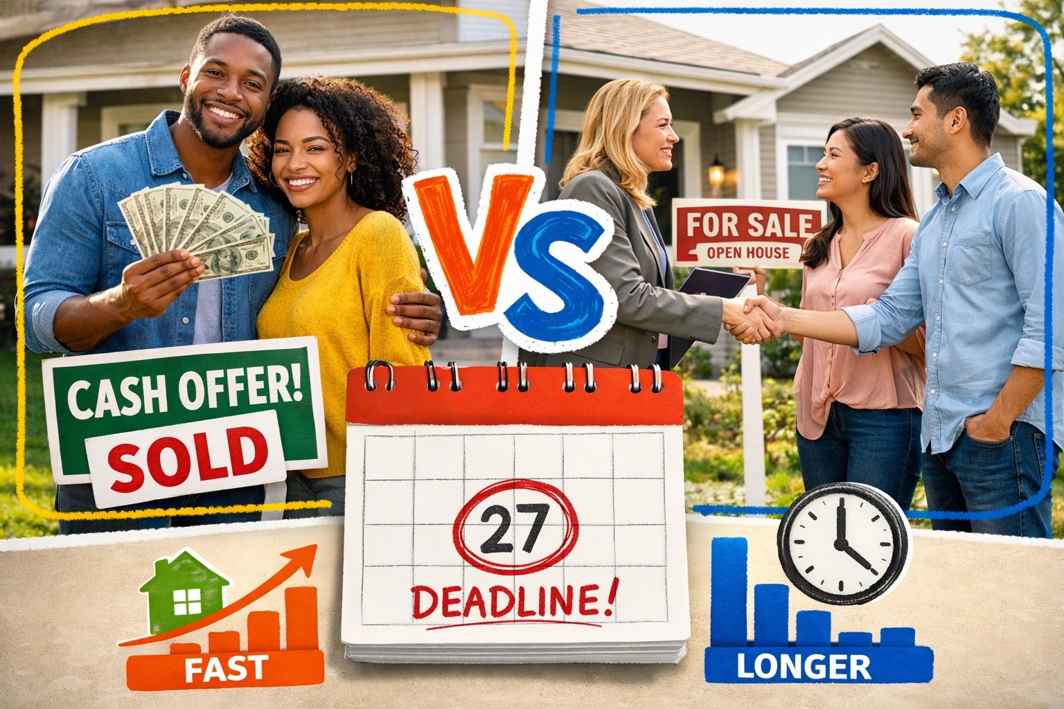 Cash Offer vs. Listing in CT: Which Is Faster?