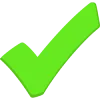 green tick