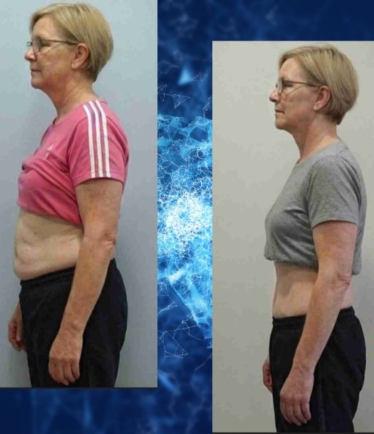 Success story from the Logic & Limbic Methodology program showing a student's weight loss transformation and healthy lifestyle results.