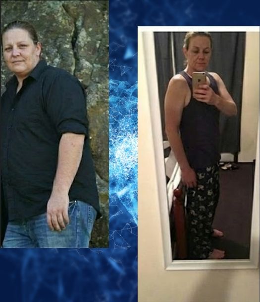 Success story from the Logic & Limbic Methodology program showing a student's weight loss transformation and healthy lifestyle results.