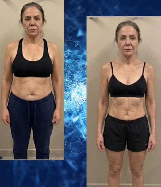 Success story from the Logic & Limbic Methodology program showing a student's weight loss transformation and healthy lifestyle results.