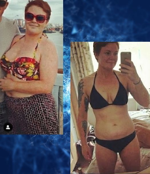 Success story from the Logic & Limbic Methodology program showing a student's weight loss transformation and healthy lifestyle results.