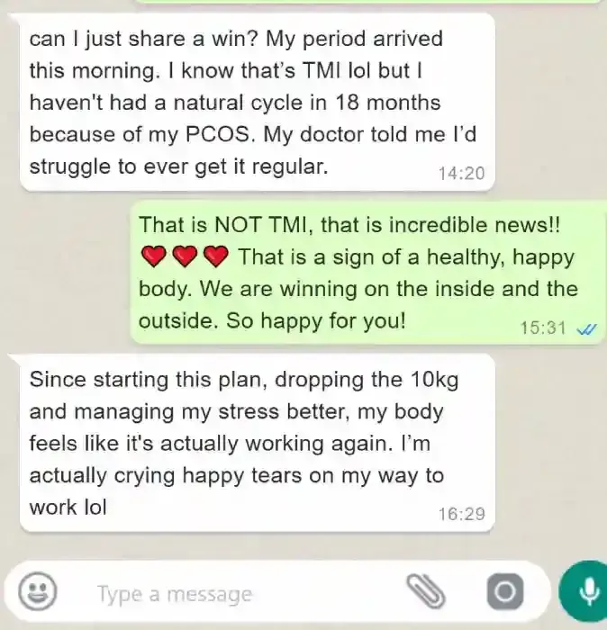 Real client feedback and success story from the Logic & Limbic community