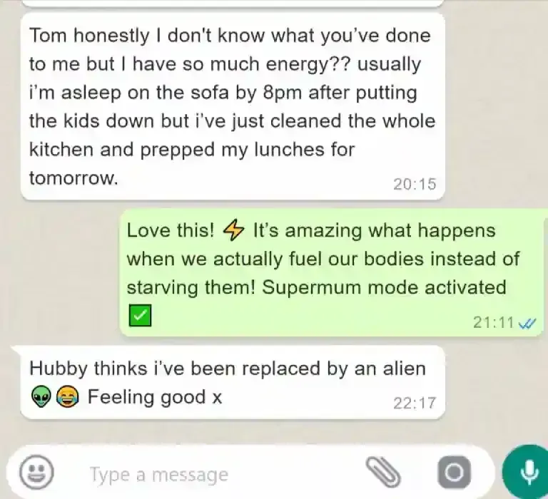 Real client feedback and success story from the Logic & Limbic community