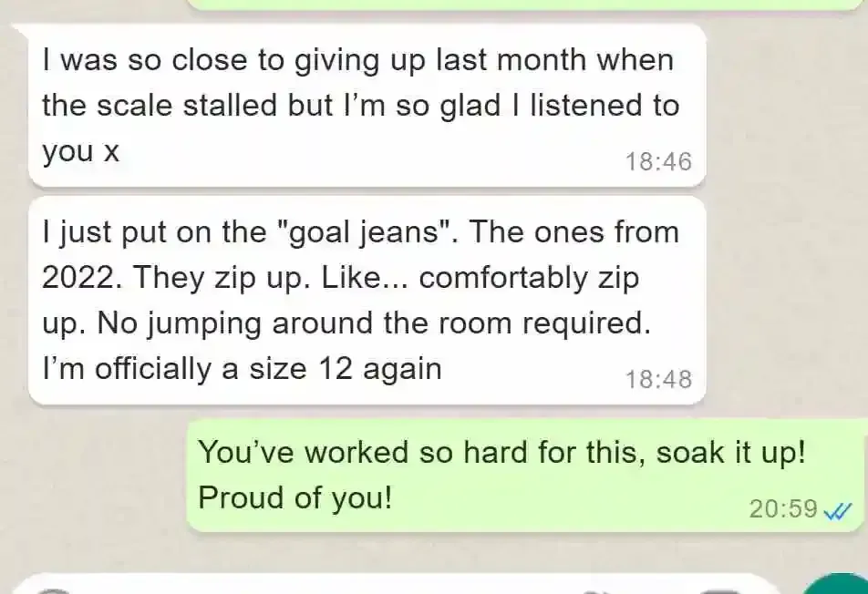 Real client feedback and success story from the Logic & Limbic community