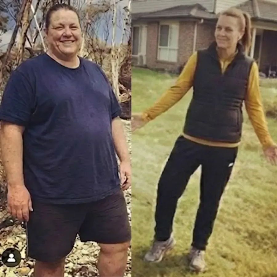 Client transformation result for the Logic & Limbic weight loss program