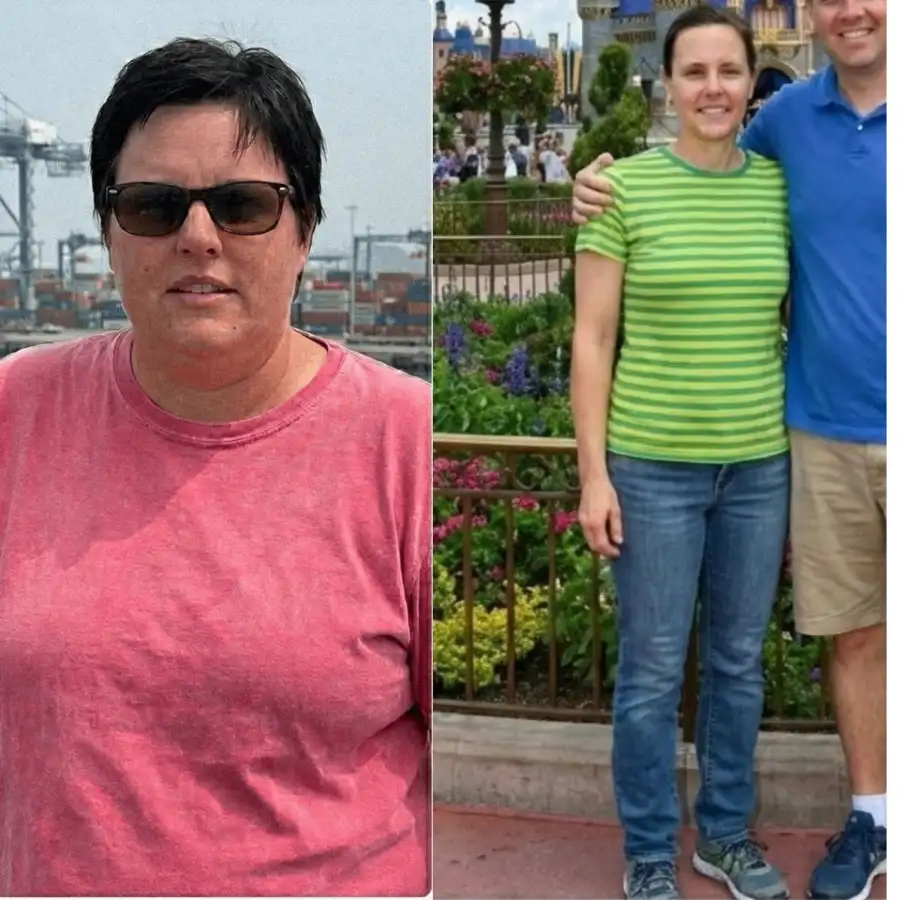 Client transformation result for the Logic & Limbic weight loss program