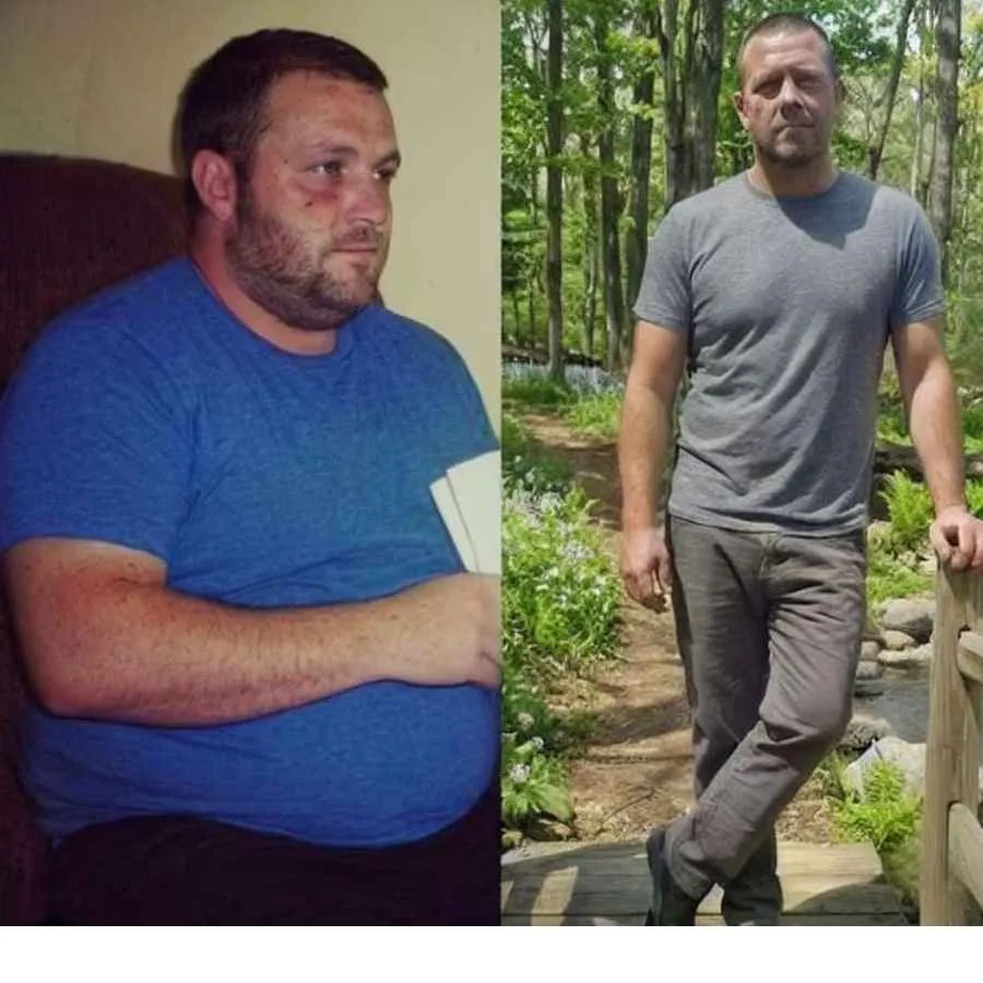 Client transformation result for the fat loss map weight loss program